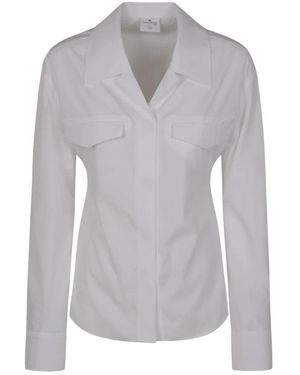 Courreges Poplin 2-Zak Overhemd - Grijs