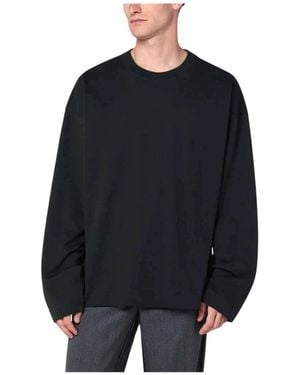 Dries Van Noten Long Sleeve T-Shirts - Black