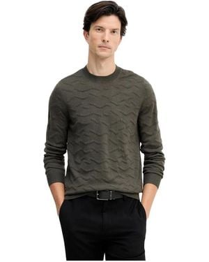 ARMANI EXCHANGE Round-Neck Knitwear - Grigio