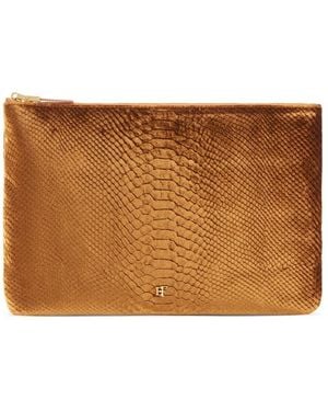 Elisabetta Franchi Clutches - Brown