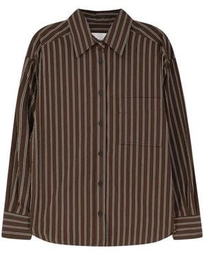 Closed Oversized Shirt - Bruin