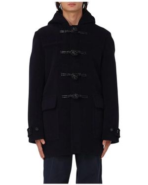 Bottega Veneta Single-Breasted Coats - Black