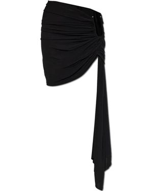 Christopher Esber Arced Palm Micro Skirt - Zwart