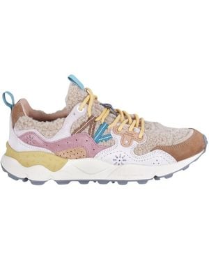 Flower Mountain Schoenen ,Suède Sneakers - Roze