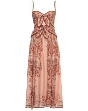 Zimmermann Kleedjes ,Veelkleurig ,Maxi Kleedjes - Roze