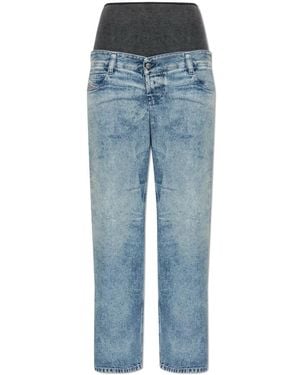 DIESEL Straight Jeans - Blue