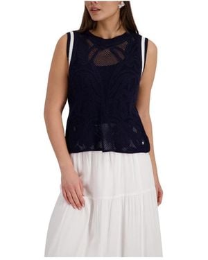 Monari Strickpullunder - Blau