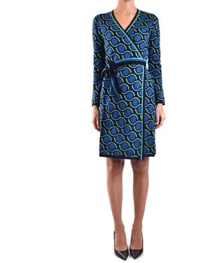 Diane von Furstenberg Wrap Dresses - Blue