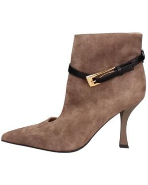 Marc Ellis Heeled Boots - Marron
