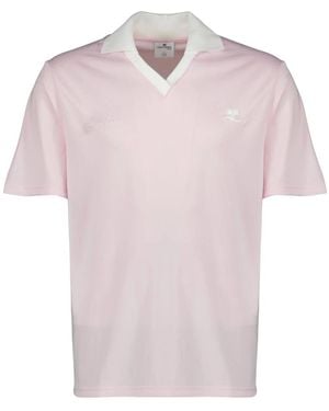 Courreges Polo Shirts - Rosa