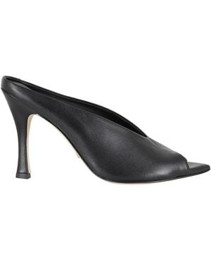 Giampaolo Viozzi Heeled Mules - Nero