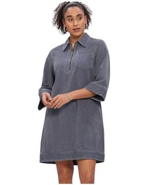 Minus Kleedjes ,Blauw ,Mschanni Short Dress