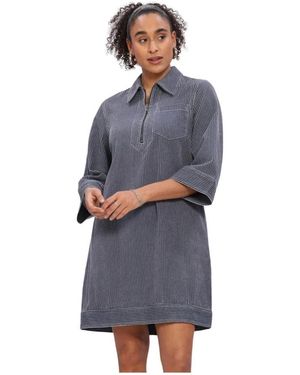 Minus Kleedjes ,Blauw ,Mschanni Short Dress