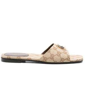 Gucci Sliders - Natural