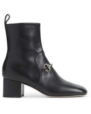 Gucci Lady Horsebit Boots - Schwarz