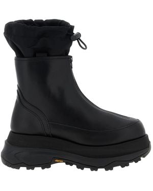 Sacai Reißverschlussstiefel - Schwarz