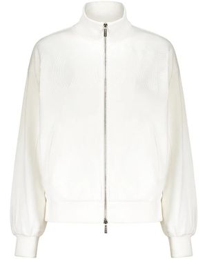 Moorer Hoodies & Sweatvesten ,Wit ,Katoen Rosetta Hoodie