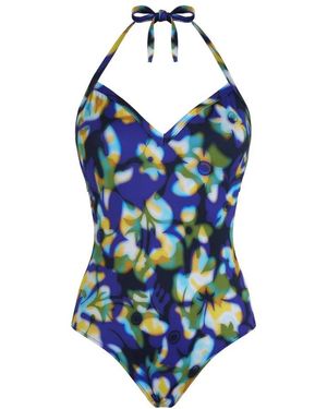Vilebrequin Badmode ,Veelkleurig ,Halter Bikini Frangipanier Trouble - Blauw