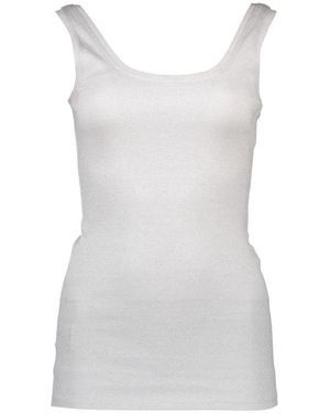 Silvian Heach Sleeveless Tops - White