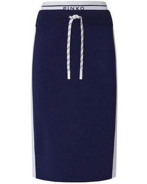 Pinko Midi Skirts - Blue