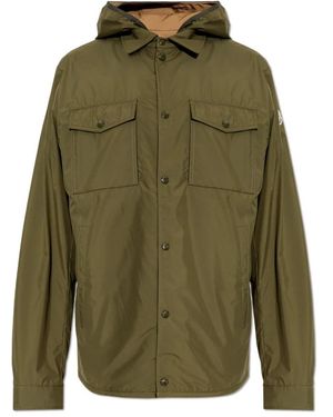 Moncler Rain Jackets - Green