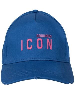 DSquared² Baseball Cap - Blau