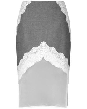 Jil Sander Midi Skirts - Grijs