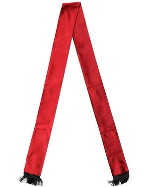 Dolce & Gabbana Silk Scarves - Red