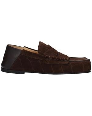 Jacquemus Suède Loafers - Bruin