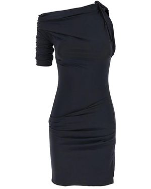 Jacquemus La Mini Robe Drapeado - Blauw