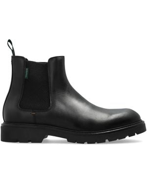 Paul Smith Leren Enkellaarzen Xenon - Zwart