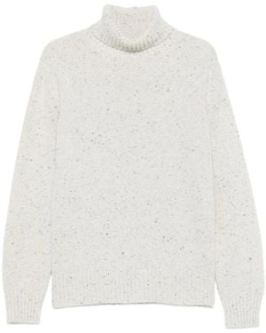 Kangra Rollkragenpullover - Weiß