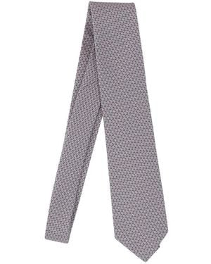 Ferragamo Ties - Gray