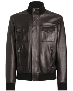 Dolce & Gabbana Bomber Jackets - Black