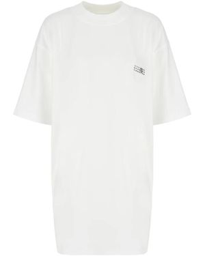 MM6 by Maison Margiela T-Shirts - Bianco