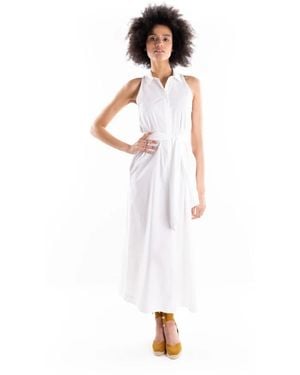 Marella Maxi Dresses - Blanc