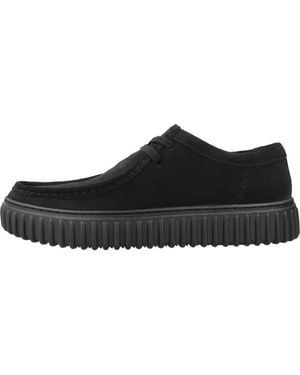 Clarks Laced Shoes - Nero