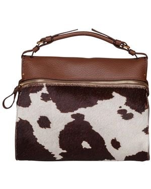 Plinio Visona' Handbags - Marrone