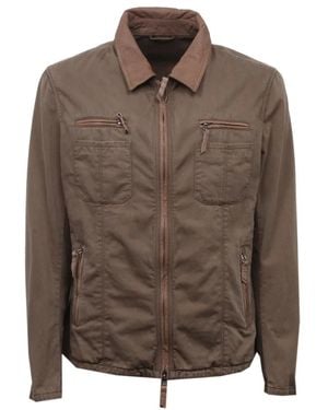 Gimo's Militärgrüne Jacke Modell 6L040 - Braun