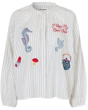 Lolly's Laundry Bluse - Weiß