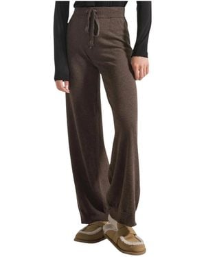 Deha Wide Pants - Brown