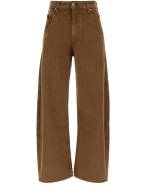 Jacob Cohen Broeken ,Bruin ,Denim Jeans Lila