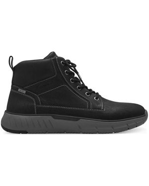 S.oliver Lace-Up Boots - Negro