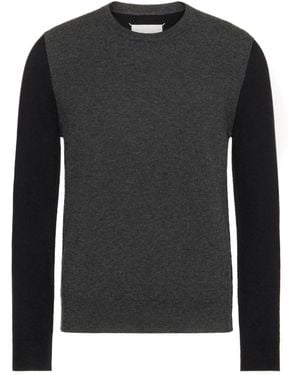 Maison Margiela Round-Neck Knitwear - Black