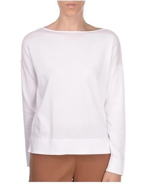 Gran Sasso Round-Neck Knitwear - Bianco