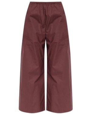 By Malene Birger Cropped Pants - Red