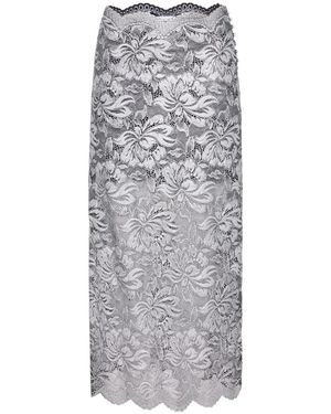 Rabanne Midi Skirts - Grijs