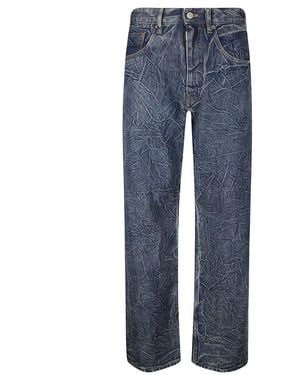 MM6 by Maison Martin Margiela Straight Jeans - Blue