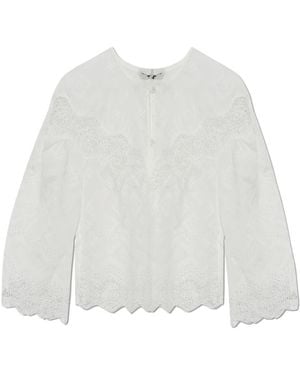 Munthe Overhemden ,Wit ,Polyester Valiance Top