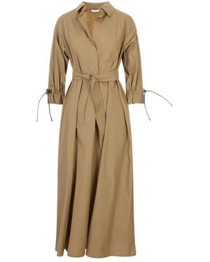 Max Mara Shirt Dresses - Natural